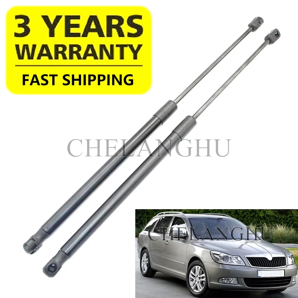 Ressorts à Gaz Hayon Pour Skoda Octavia II (1Z3) 2004-2013 - 2 Pièces, Remplace #1Z5827550B - 9