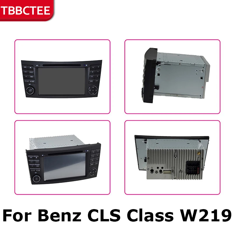 Best Android car dvd gps multimedia player For Mercedes Benz CLS Class W219 2004~2010car dvd navigation radio video audio 1