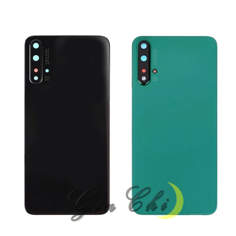 Чехол для huawei Nova 5 для huawei Nova 5 Pro, Задняя стеклянная крышка с объективом Nova5 Pro, Корпус задней стеклянной двери