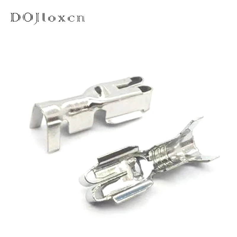 20/50/100/200/500 Pcs Copper Tinned Terminal DJ900107B Is Used For Automobile Instrument Plug Spring Series Fuse Box Connector |