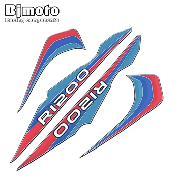 

BJMOTO PVC Motorcycle Fender Decals Tank Sticker Pad Protective For BMW R1200GS R 1200 GS ADV 2014-2018