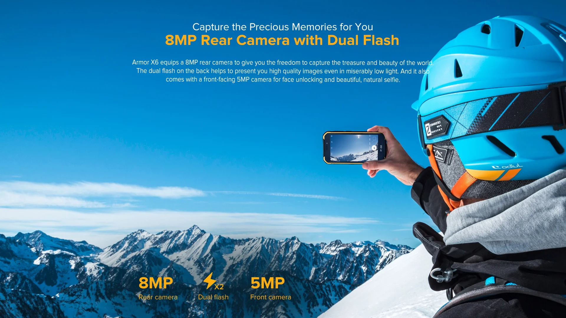 Ulefone Armor X6 ip68 MT6580 прочный водонепроницаемый смартфон Android 9,0 сотовый телефон четырехъядерный 2 Гб 16 Гб 3g LTE мобильный телефон