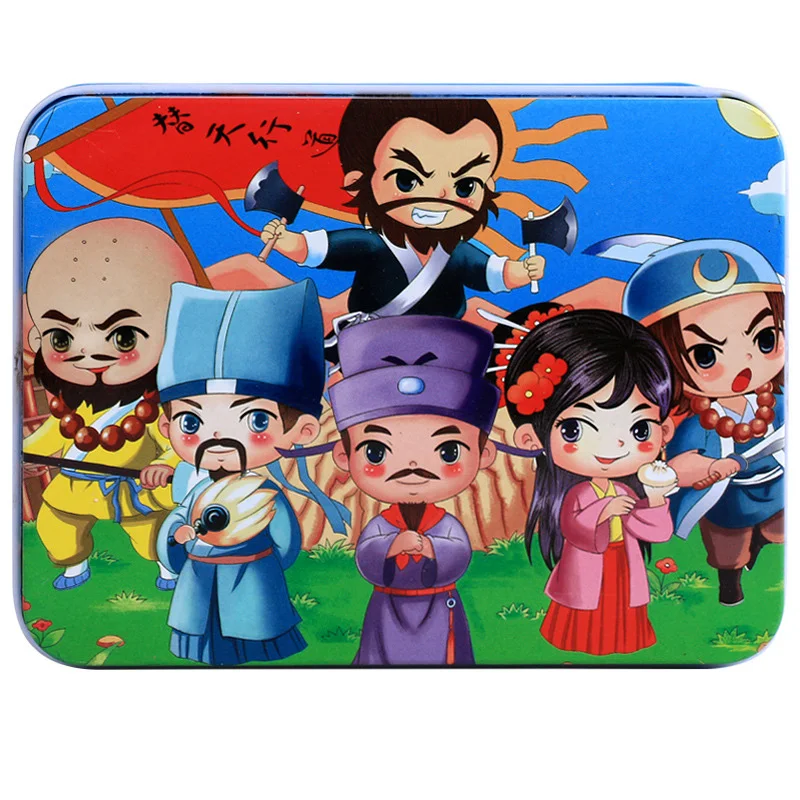 A17 100 деревянные игрушки-головоломки Diy, Детские Мультяшные головоломки, Обучающие интерактивные игрушки для детей, подарок на год и Рождество - Цвет: A17