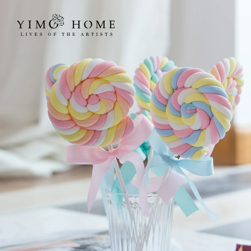 Fake Candy Centerpiece/arrangement, Candyland Decor for Party/event,  Lollipop Stand, Cotton Candy Props, Candy Photo Props 