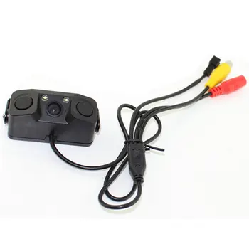 

Car Vehicle Parking Rear View Camera 2 Sensors Indicator Radar Assistance