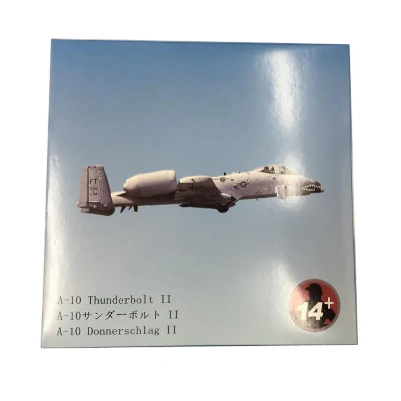 Новинка 1/100, специальный литой металл, ВВС США, A-10, имитационная модель истребителя, домашний дисплей, коллекция игрушек для детей