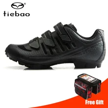 Tiebao велосипедная обувь Sapatilha Ciclismo MTB мужские кроссовки wo мужские велосипедные самоблокирующиеся спортивные ботинки для горного велосипеда