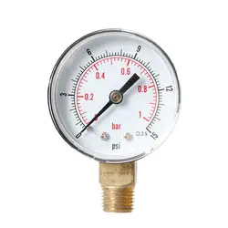 Y50 радиальный манометр высокого качества барометр Манометр давления масла воды точный измеритель манометр для воды