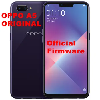 

Original New Oppo A5 4G LTE Smart Phone Android 8.1 Snapdragon 450 Octa Core 6.2" IPS 1520x720 6GB RAM 64GB ROM 13.0MP OTG PHONE