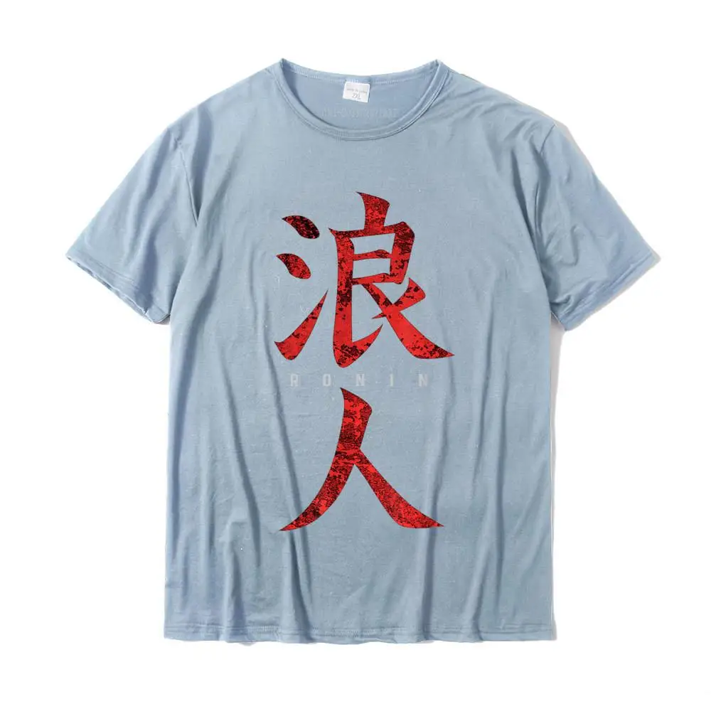 Casual Slim Fit Tops & Tees for Men Brand New Summer Crewneck Cotton Fabric Short Sleeve Top T-shirts Camisa T-shirts Ronin Samurai without a lord T-Shirt__MZ22886 light
