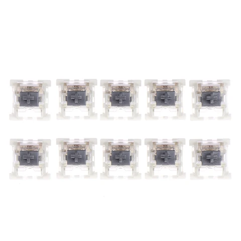 Outemu Switches Mechanical Keyboard Black Blue Brown Red Key Switch For CIY Sockets SMD 3pin Thin Pins Compatible Switch