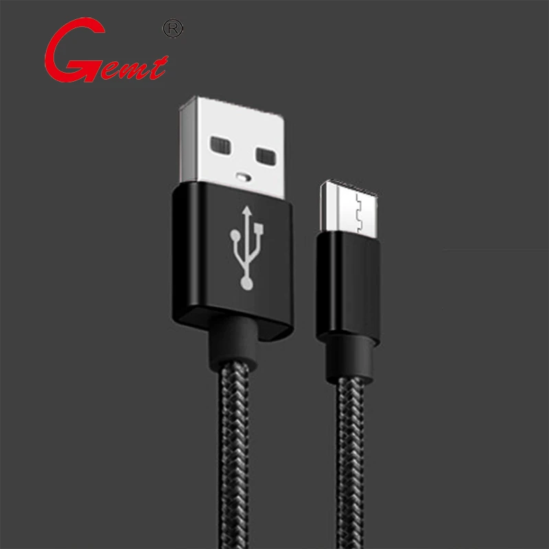 Black Подходит для xiaomi huawei мобильный телефон usb кабель type-c нейлоновый плетеный кабель для зарядки мобильный телефон Быстрая зарядка кабель 1 м - Цвет: Black