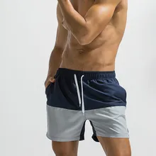 Мужская одежда для плавания, плавки, боксеры, пляжные шорты, быстросохнущие купальные костюмы, Шорты для плавания, лоскутные, для серфинга, бермуды, купальный костюм, Sunga