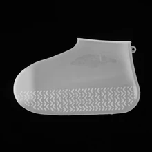 3 размера новые уличные непромокаемые противоскользящие походные противоскользящие бахилы многоразовые латексные силиконовые водонепроницаемые бахилы белые