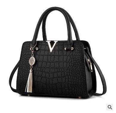 

2017 New Style Single-shoulder Bag for Women PU Handbag Crocodile Pattern Women's Handbag New Bags