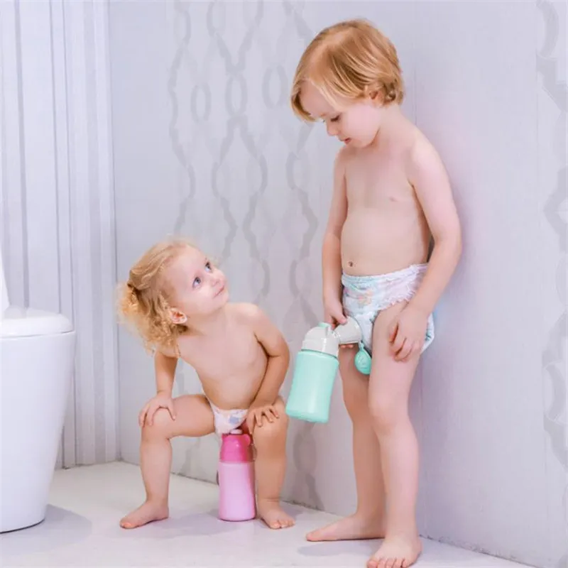 Portable Urinal Toilet Potty Training Baby Kid Toddler Boys Girls Car Travel Pee 