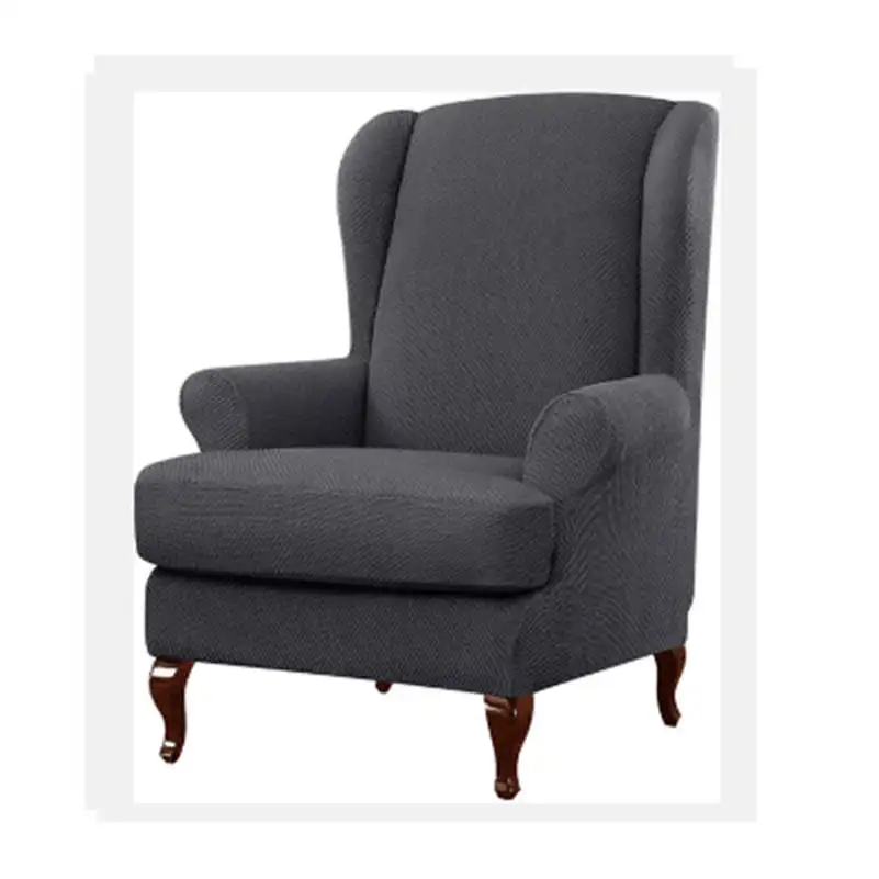 Стрейч Wingback Slipcover крыла чехлы для стульев Кресло откидное кресло протектор