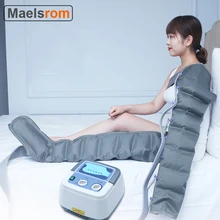 

Leg Air Compression Massager With 8 Chambers Leg Arm Waist Vibration Massager Wraps Pneumatic Air Wave Pressure Machine