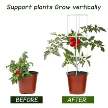 A Set Plant support Rod Fixed Connector Gardening Vegetable Vines Climbing Plant Support Connecting Rod