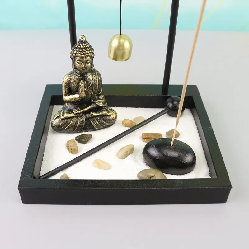Горелка для благовоний в виде лотоса статуя Будды горелка Zen медитация