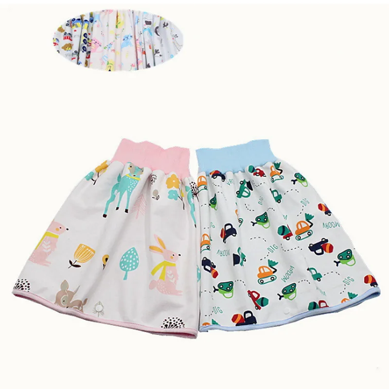 

Infant Children Dwaterproof Water Diaper Skirt Washable Reusable Urine Cushion Baby Diaper Cotton Newborn Training Diaper