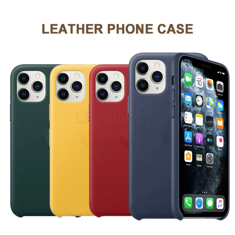 Официальный кожаный чехол для iphone 11 Pro 7 8 Plus Xs MAx X XR с логотипом чехол для iphone 11 Pro max 7 8 Plus X XR чехол