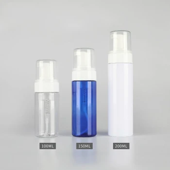 

100pcs 5 oz 100ml 150ml 200 ml Empty Refillable Foam Dispenser Bottles Plastic Hand Soap Pump Wash Container, foam pump bottle