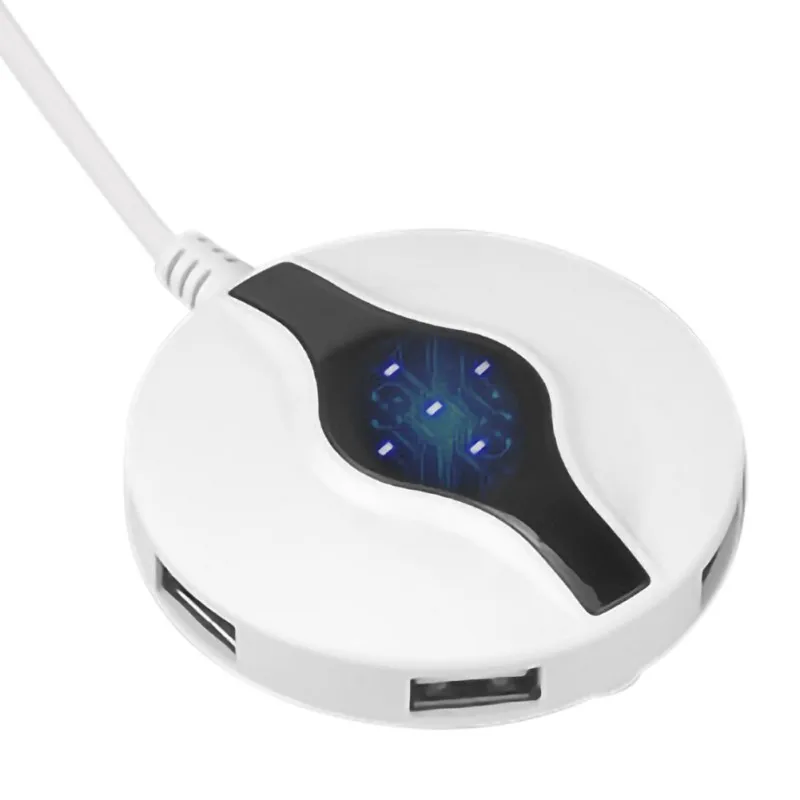 Два цвета USB 3,0 концентратор Скорость 4 usb порта USB разветвитель концентратор 3,0 адаптер USB ноутбук аксессуары для ПК компьютер