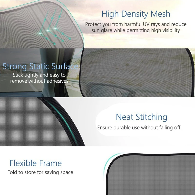 Автомобильные Оттенки для окон 5 шт. в упаковке автомобильный солнцезащитный