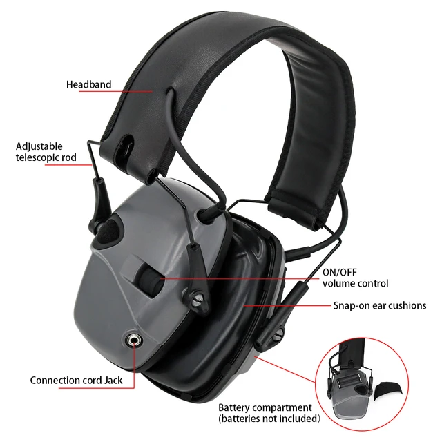 Deltaplus-Protectores de oídos a prueba de ruido, orejeras protectoras  insonorizadas para trabajar, estudiar, dormir, reducción de ruido, SNR33dB  - AliExpress