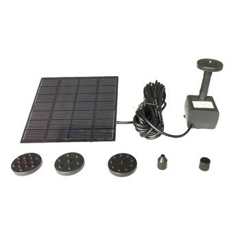 

1.2 W Solar Water Pump Outdoor Watering Submersible Water Fountain for Pond Pool Aquarium Fountains Spout Garden Patio