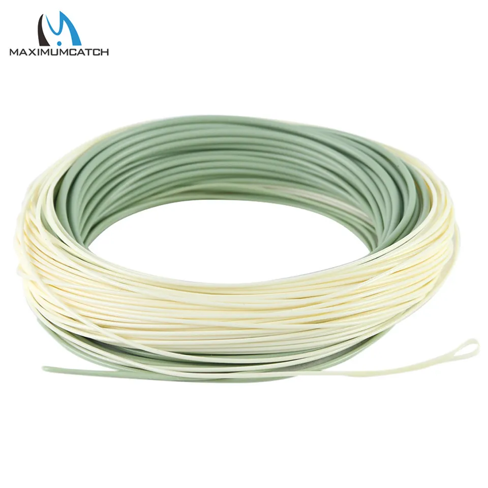 Tropical OutBound Short Saltwater Floating Fly Line WF6F 7F 8F 9F 10F Moss/Ivory 