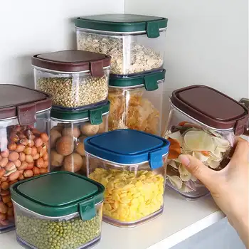 

Storage of Grains, Household Storage Box, Pet Food Container Barrel, Kitchen Piggy Bank, Sealed Sealed Can Wy10298
