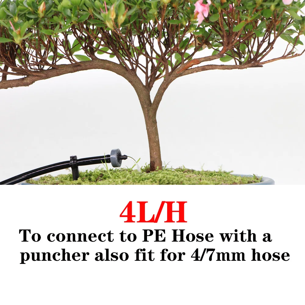 2L 4L 8L Pressure Compensated Dripper Agricultural Garden Lawn Irrigation Steady Flow Drippers 20PCS Plants Irrigation Kits,Drip Irrigation,Garden Dripper