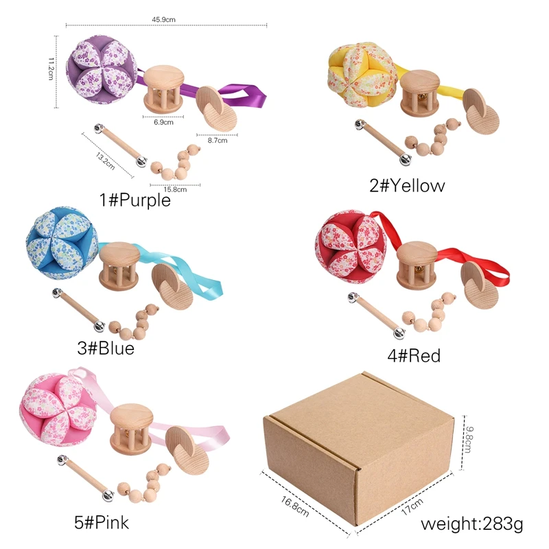 Baby Color Recognition Hand Grab Cloth Ball Montessori Interactive Rattle Toy Baby Emotional Soothing Toy Appease Bed Hanging 2 Baby Color Recognition Hand Grab Cloth Ball Montessori Interactive Rattle Toy Baby Emotional Soothing Toy Appease Bed Hanging 2