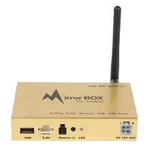 2.4G 5G Car WiFi Mirror Link Box Screen Mirroring Dongle for iOS Android