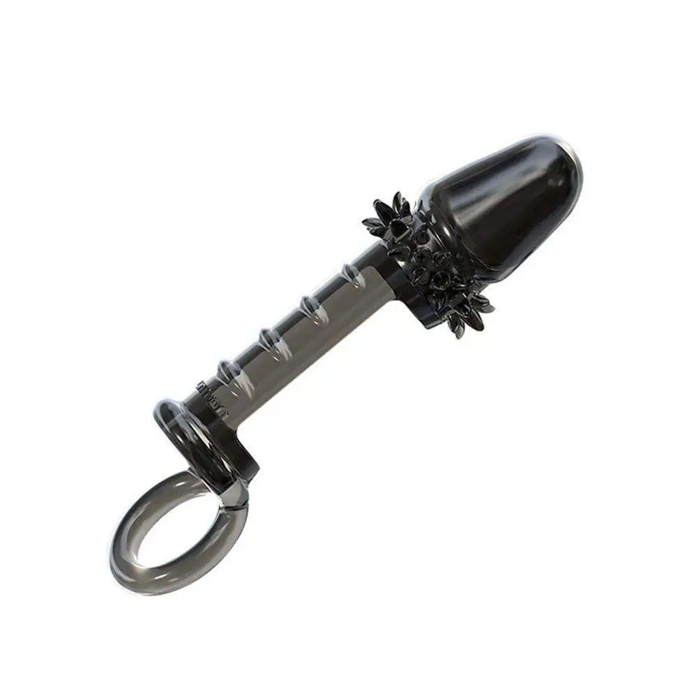 Movconly Reusable Silicon Condom with Spike Dotted Penis for Men Dildo Sheath Condoms Extender Sleeve Penis Cock Cover Sex Toys