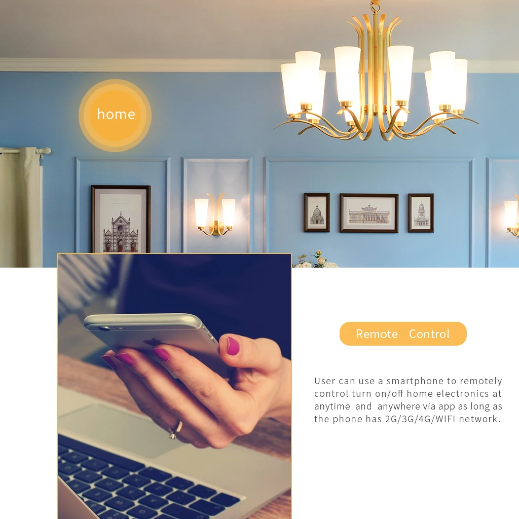 WiFi умный светильник, розетка, универсальный таймер выключателя, беспроводной пульт дистанционного управления, модуль, переключатель, работает с Homekit Alexa Google Home