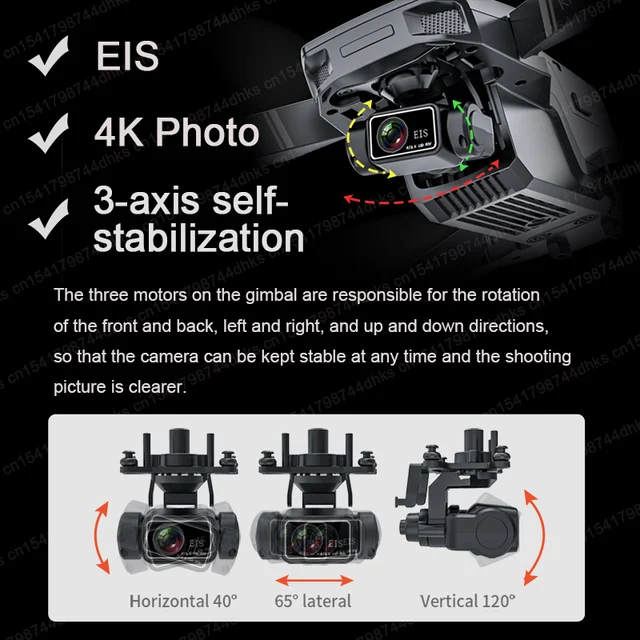 KF101 MAX / KF101 MAX1 5KM GPS Drone 4K Camera with 3-Axis EIS Anti-Shake Gimbal Professional Quadcopter Brushless WiFi FPV Dron 3