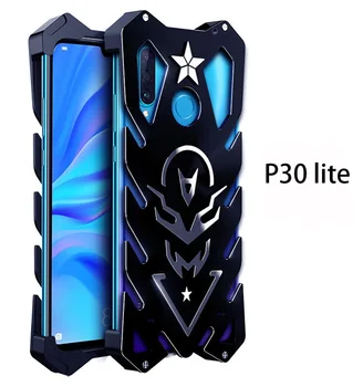 

For Huawei P30 lite Case Zimon Shockproof Metal Back Cover Case For Huawei P30/Huawei P30 Pro Aluminium Anti-knock Outdoor Case