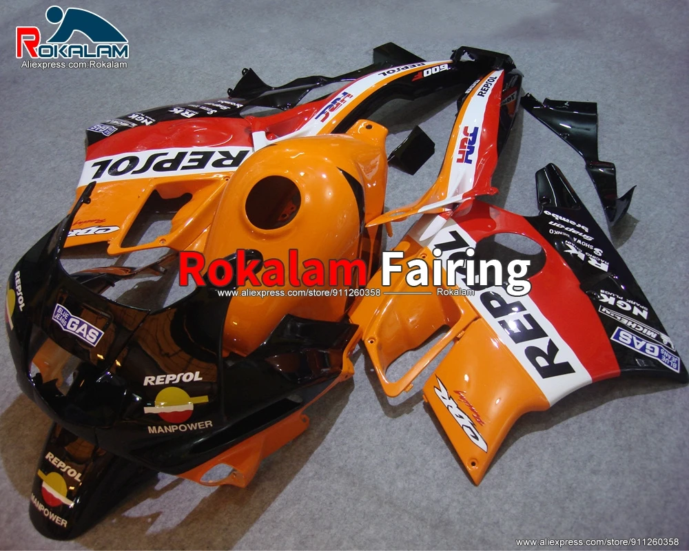

Aftermarket капот комплект для Honda CBR600 F2 1991 1994 CBR600 F 2 1993 CBR600 1992 корпусов мотоцикл разноцветный обтекатель Наборы