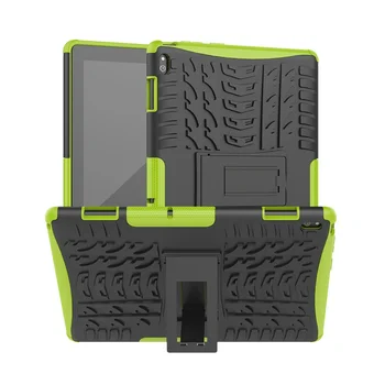 

Armor TPU+PC Hybrid armor For Lenovo Tab E10 Case 10.1 inch TB-X104F TB X104F Case Shockproof Stand Tablet Cover + Film Gift