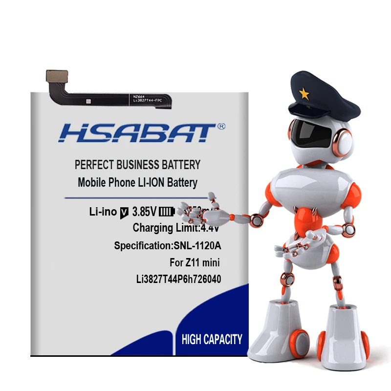 HSABAT 3750 мА/ч, Батарея для zte Nubia Z11 мини NX529J Z11 мини NX549J Z17mini Z17 мини NX569H NX569J