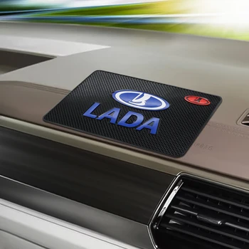 

Car anti-slip mat mobile phone multi-function instrument panel storage pad For LADA vesta granta priora kalina xray 2107 4x4