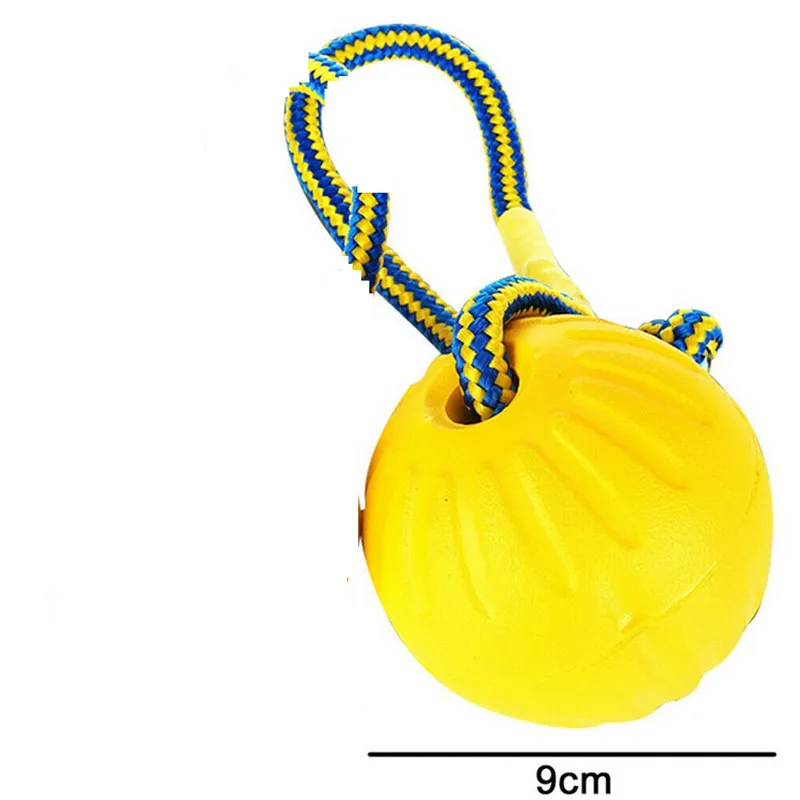 Многофункциональный питомец молярная игрушка для домашней собаки игрушки с присоской оригинальная Фирменная Новинка Забавный игровой мяч дропшиппинг - Цвет: yellow 9cm