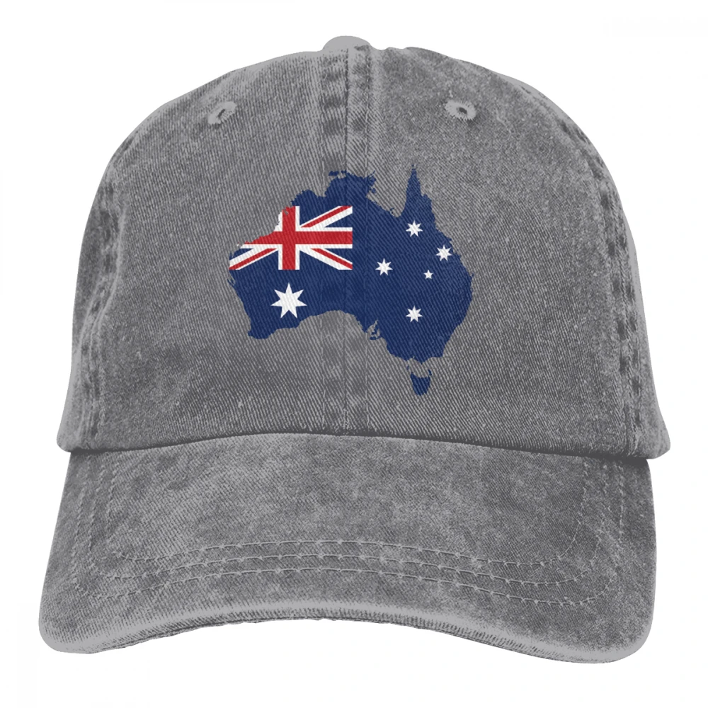 Австралия Прайд Casquette в винтажном стиле, ретро-стиль, Aussie, карта, флаг, Австралия горд, aussie, aussie Pride, proud aussie