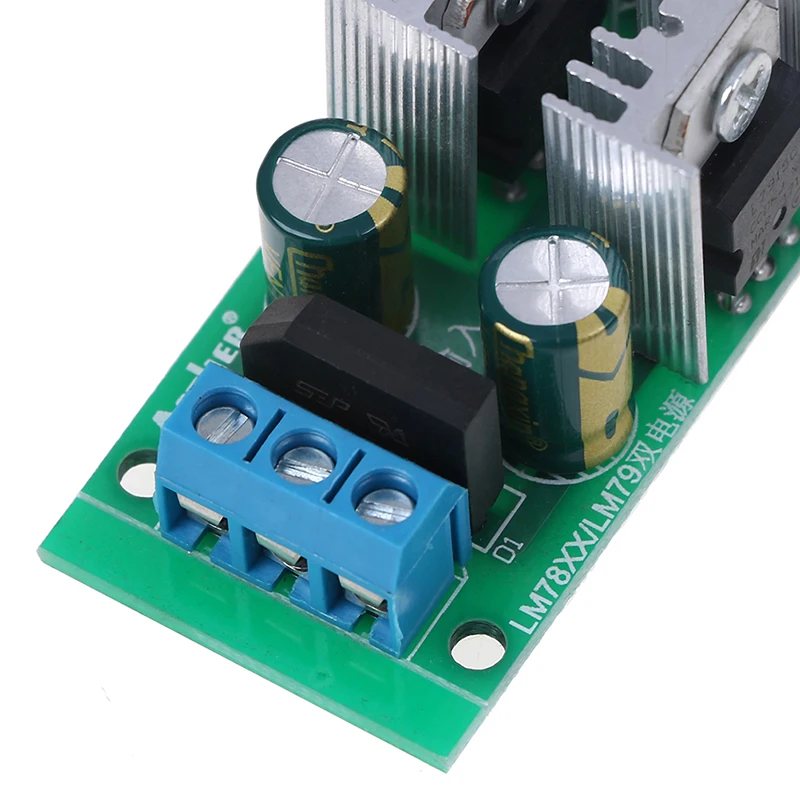 LM7815+ LM7915+-15 в двойной регулятор напряжения выпрямитель мост модуль питания DC 18~ 35 в