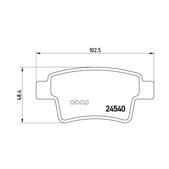 Колодки Тормозные P61085 Brembo арт. P61085