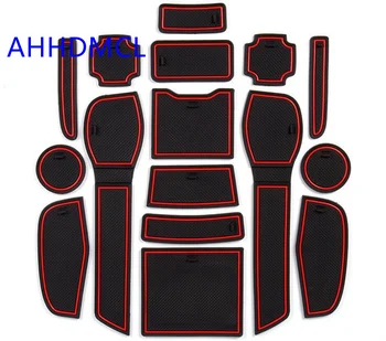 

Car Door Groove Mat Gate Slot Cup Armrest Storage Pad Mat For Nissan Qashqai 2019