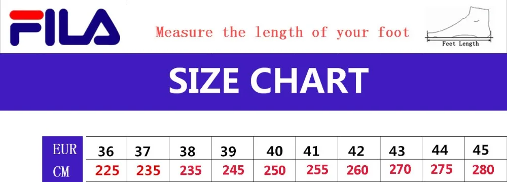 new fila size
